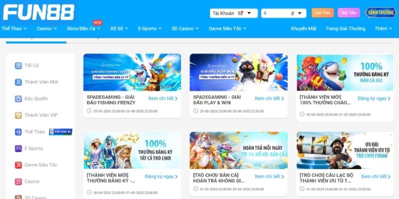 Kiến thức cơ bản khi nhận cược miễn phí Fun88