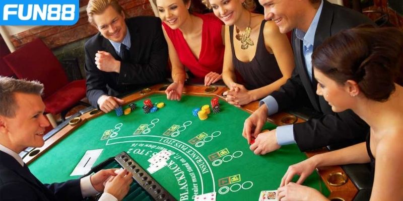 Sức cuốn hút của sảnh casino Fun88